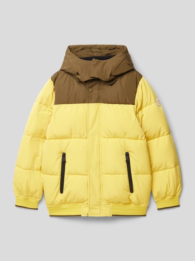 Scotch & Soda Steppjacke mit Reißverschlusstaschen Khaki 1