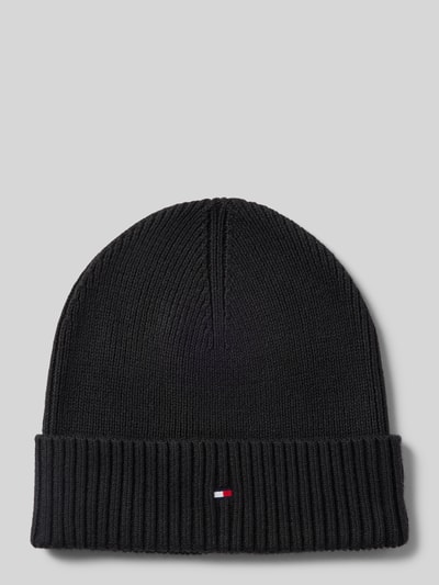 Tommy Hilfiger Mütze mit Logo-Stitching Modell 'PIMA' Black 1