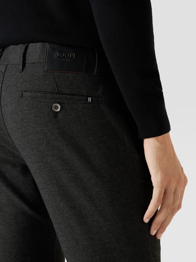 JOOP! Jeans Chino met structuurmotief, model 'Matthew' Antraciet - 3