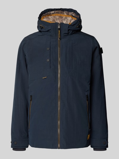 PME Legend Jacke mit Reißverschlusstaschen Modell 'SKYCOM' Marine 1