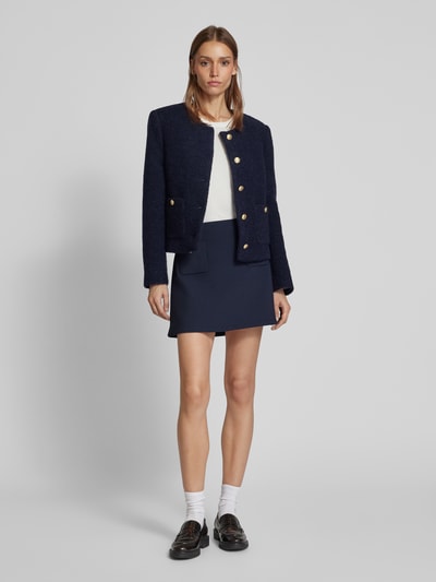 Tommy Hilfiger Minirock mit Label-Detail Modell 'PUNTO' Marine 1