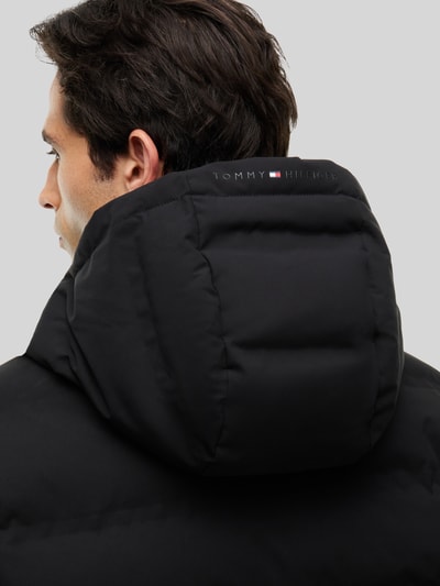 Tommy Hilfiger Daunenjacke mit abnehmbarer Kapuze Black 7