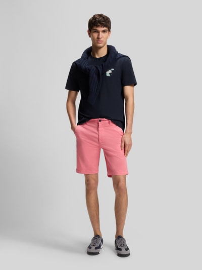 BOSS Orange Relaxed Fit T-Shirt aus reiner Baumwolle Modell 'MOVEMENT' Marine 1