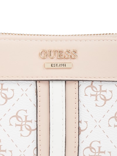 Guess Portemonnaie mit Logo-Muster Weiss 2