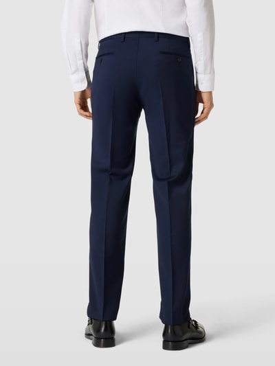 Baldessarini Broek met persplooien, model 'Massa' Marineblauw - 5