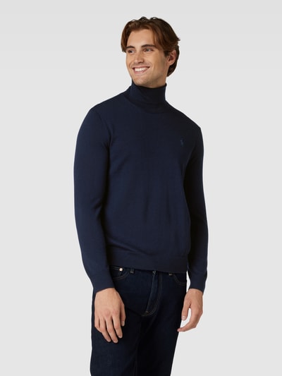 Polo Ralph Lauren Strickpullover Mit Rollkragen marine Melange Online Polo Ralph Lauren Strickpullover Mit Rollkragen marine Melange Online