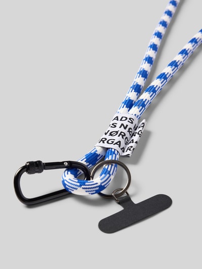 MADS NØRGAARD Schlüsselanhänger mit Label-Detail Blau 2