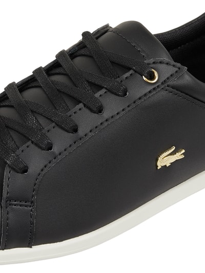 Lacoste Lederen sneaker Zwart - 2