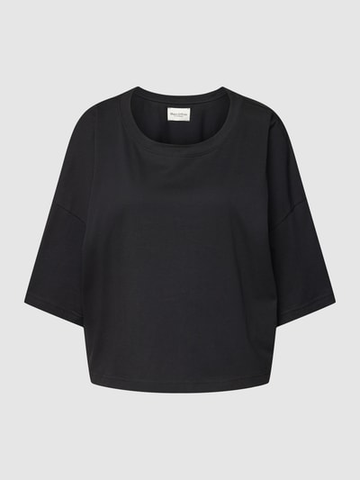 Marc O'Polo T-Shirt mit Rundhalsausschnitt Modell 'Essentials' Black 2