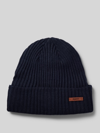 Barts Beanie mit Label-Detail Modell 'WILBERT' Marine 1