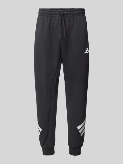 ADIDAS SPORTSWEAR Sweatpants mit Label-Print Black 2