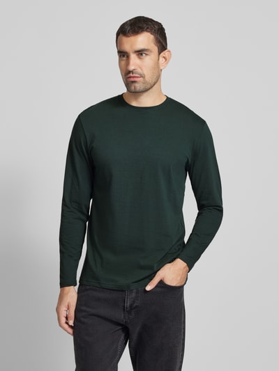 RAGMAN Longsleeve met ronde hals Flessengroen - 4