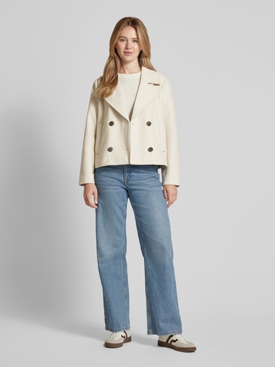 Vero Moda Kort jasje met reverskraag, model 'INCEMIA' Beige - 1