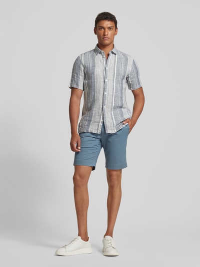 Polo Ralph Lauren Slim Stretch Fit Shorts im unifarbenen Design Hellblau 1