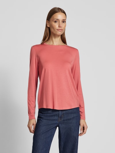 s.Oliver RED LABEL Langarmshirt mit Rundhalsausschnitt aus weicher Viskose Rose 4