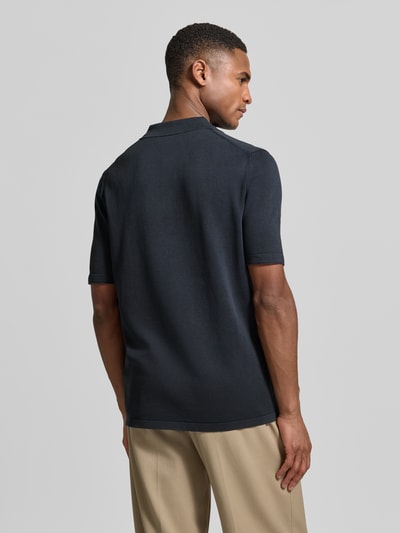 Marc O'Polo Regular Fit Poloshirt aus reiner Baumwolle Marine 5