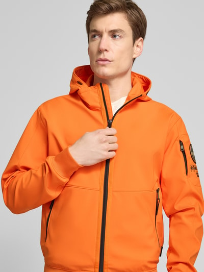 Napapijri Jacke mit Reißverschlusstaschen Modell 'MELVILLE' Orange 3