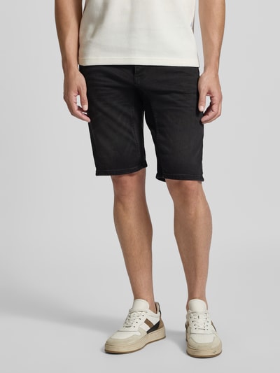 Tom Tailor Regular fit bermuda met 5-pocketmodel Donkergrijs - 4