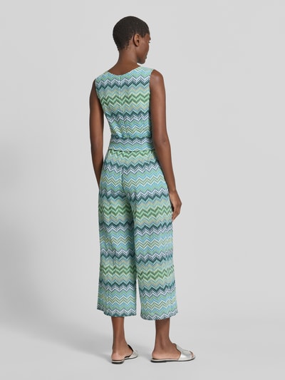 Betty Barclay Jumpsuit mit Bindegürtel und V-Ausschnitt Royal 5