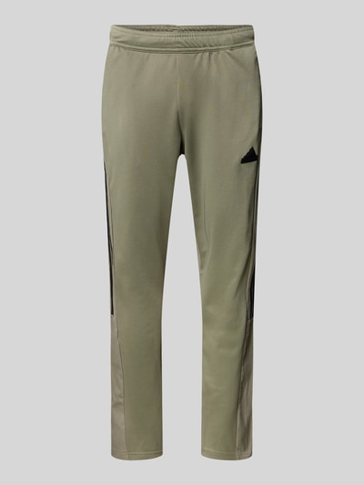 ADIDAS SPORTSWEAR Regular fit trainingsbroek met drukknoopzakken, model 'TIRO' Taupe - 2