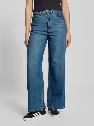 Levi's® Jeansy z szeroką nogawką model ‘CINCH BAGGY’ Jeansowy niebieski 4