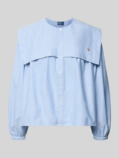 Polo Ralph Lauren Overhemdblouse met matrozenkraag Bleu - 2