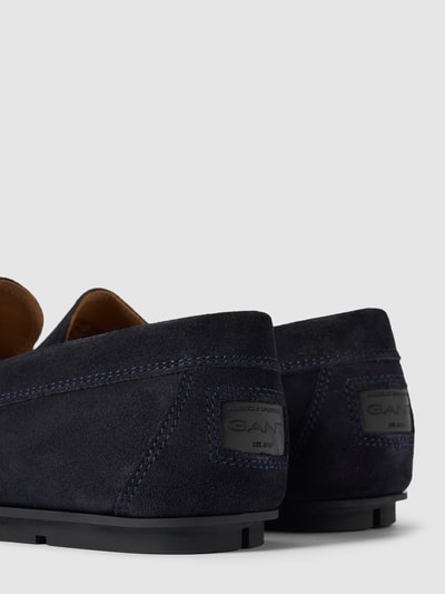 Gant Mocassins in effen design, model 'Wilmon' Marineblauw - 2