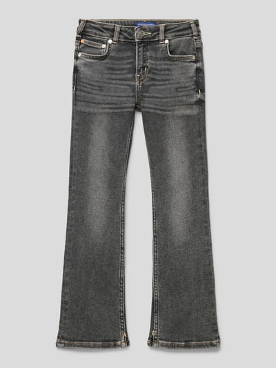 Scotch & Soda Flared Jeans mit Eingrifftaschen Modell 'The Charm' Anthrazit 1