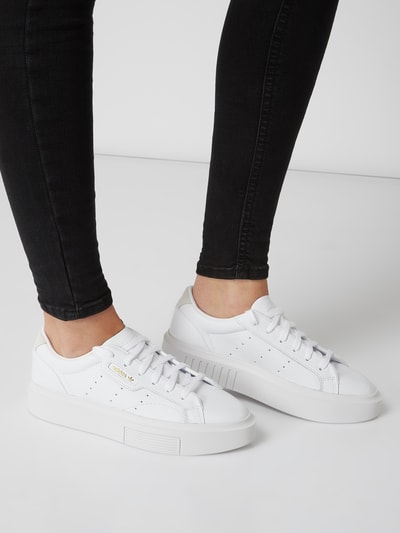 adidas Originals Sneaker aus Leder Weiss 3