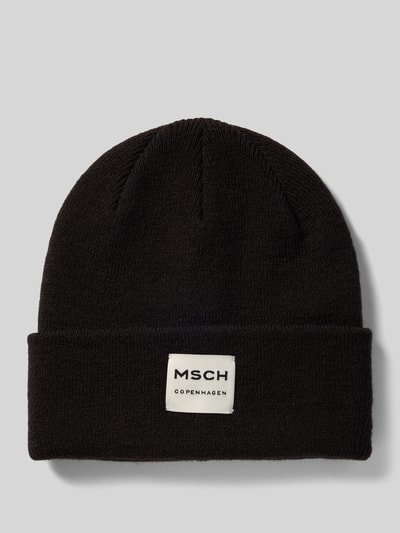 MSCH Copenhagen Beanie aus Woll-Mix Modell 'Mojo' Black 1