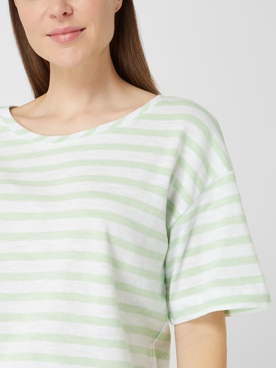 Esprit T-Shirt mit Streifenmuster Lindgrün 3