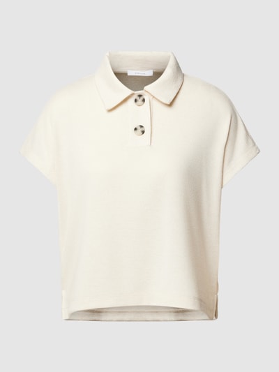 OPUS T-Shirt mit Umlegekragen Modell 'Semufa' Sand 2
