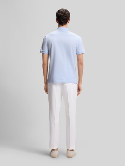 BOSS Regular Fit Poloshirt aus reiner Baumwolle Modell 'H-PARLAY 102' Bleu 5