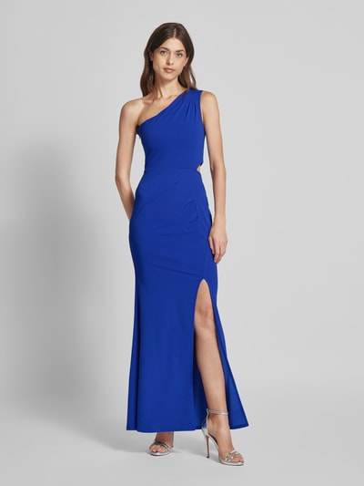 SISTAGLAM Abendkleid mit One-Shoulder-Träger Royal 4