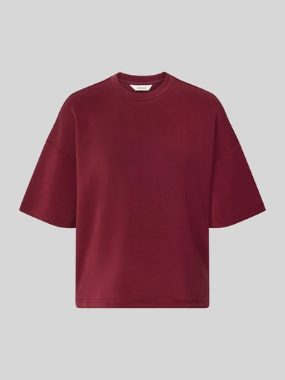 Selected Oversized Sweatshirt aus Modal-Mix Modell ''TENNY'' Bordeaux 1