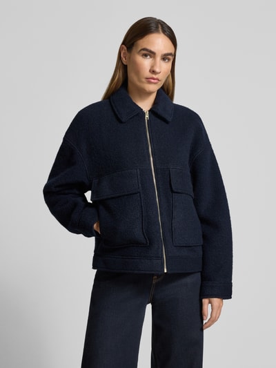 Jake*s Casual Jacke mit Umlegekragen Marine 4