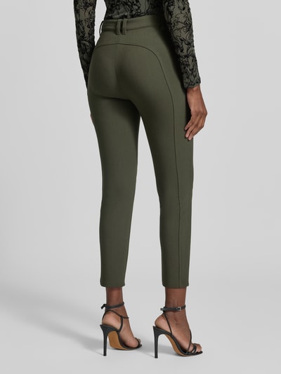 Marc Cain Slim Fit Schmale Hose mit Viskose-Anteil Modell 'SILEA' Khaki 5
