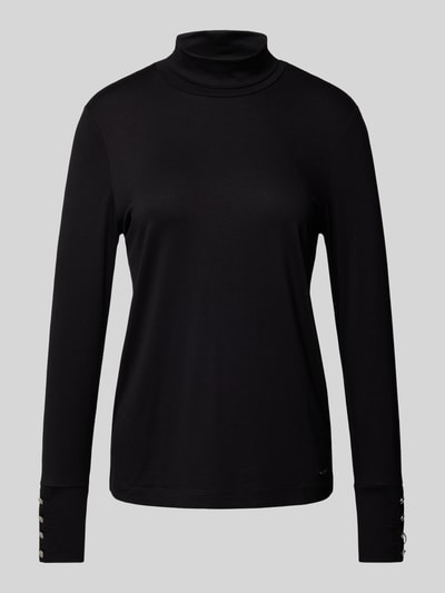 Brax Longsleeve mit Rollkragen Modell 'STYLE. CAMILLA' Black 1