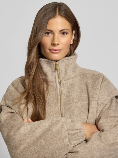 B.Young Jacke mit Stehkragen Modell 'Becila' Beige Melange 3