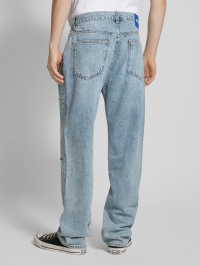 Hugo Blue Jeans im Used-Look Modell 'Nate' Hellblau 5