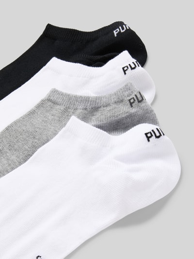 PUMA Sneakersocken mit Label-Detail im 4er-Pack Flanell 2