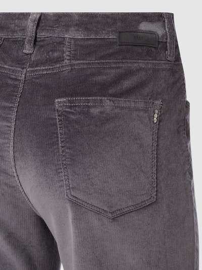 Brax Slim Fit Cordhose mit Stretch-Anteil Modell 'Style.Mary' Dunkelgrau 4