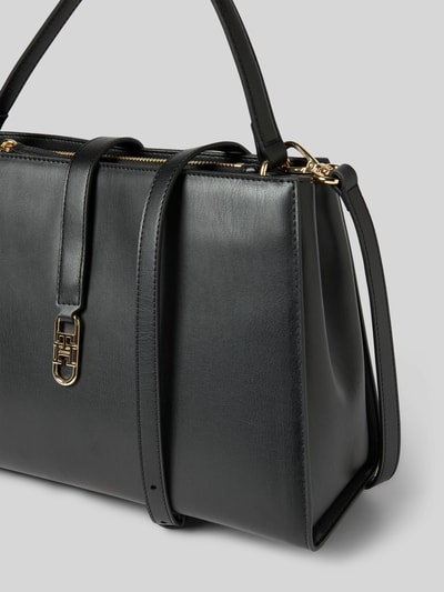 Tommy Hilfiger Henkeltasche mit genarbter Oberfläche Black 3