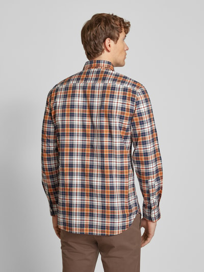 Tommy Hilfiger Regular Fit Freizeithemd mit Button-Down-Kragen Orange 5