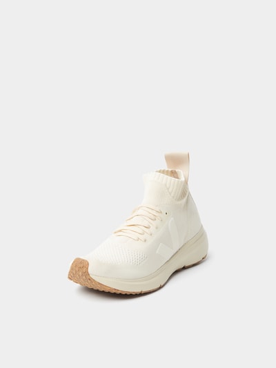 Rick Owens Sock-Sneaker mit Schnürsenkeln Weiss 2