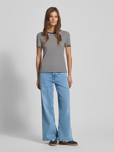 Marc O'Polo Wide Leg Jeans aus Baumwoll-Mix Jeansblau 1