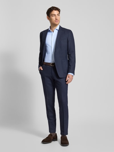 BOSS Slim Fit Business-Hemd mit extra langem Arm Modell 'Hank' Bleu 1