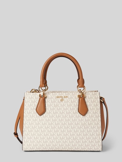 MICHAEL Michael Kors Tote bag met labelapplicatie, model 'MARILYN' Ecru - 2