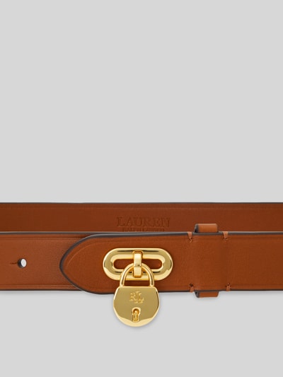 Lauren Ralph Lauren Gürtel aus echtem Rindsleder Cognac 2