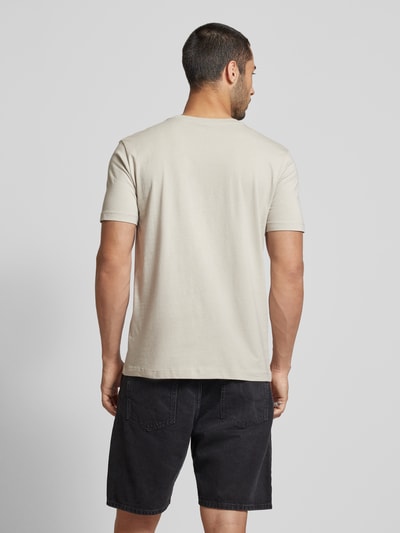 Tom Tailor Denim T-Shirt mit Label-Print Modell 'Type H' Mittelgrau 5